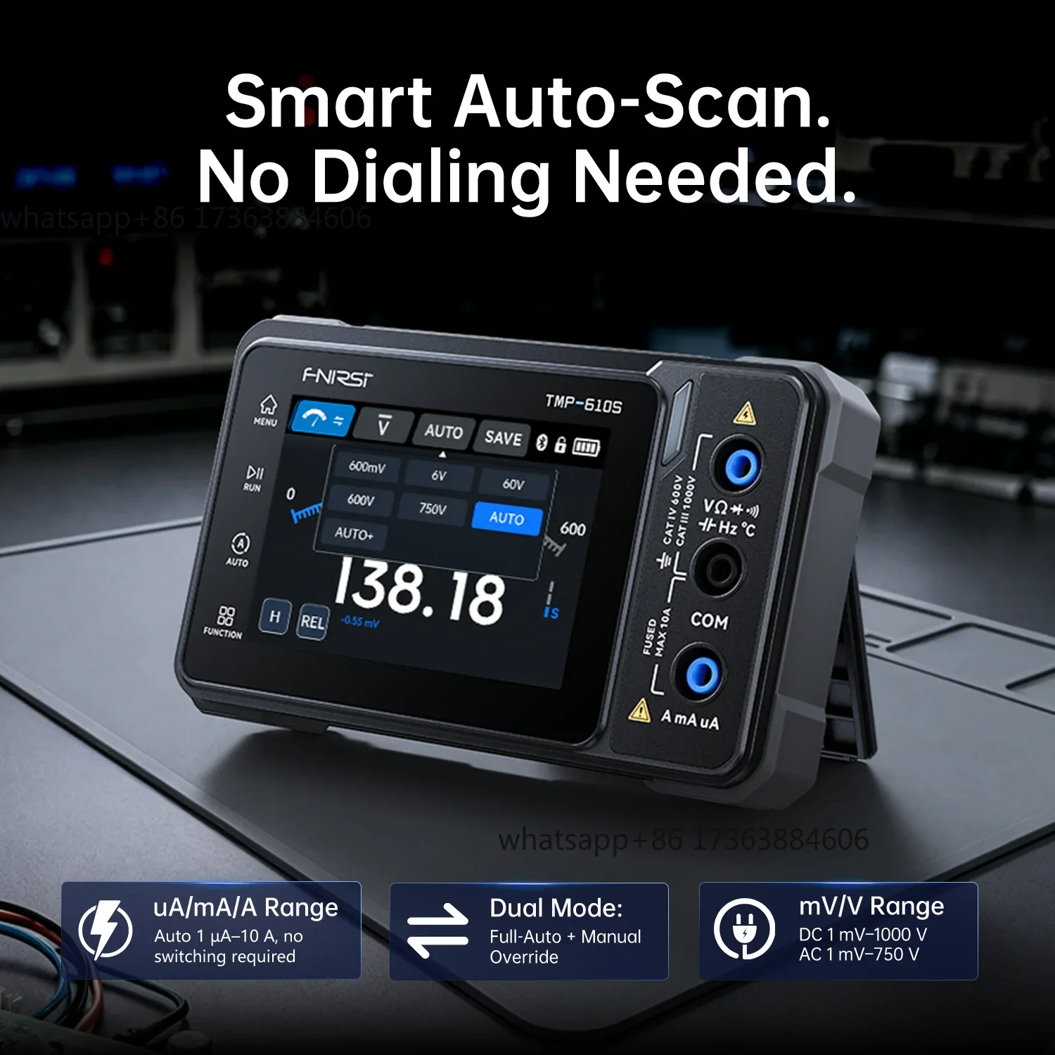 FNIRSI TMP-610S Digital Multim - Fnirsi Digital Oscilloscope Handheld 评论和价格