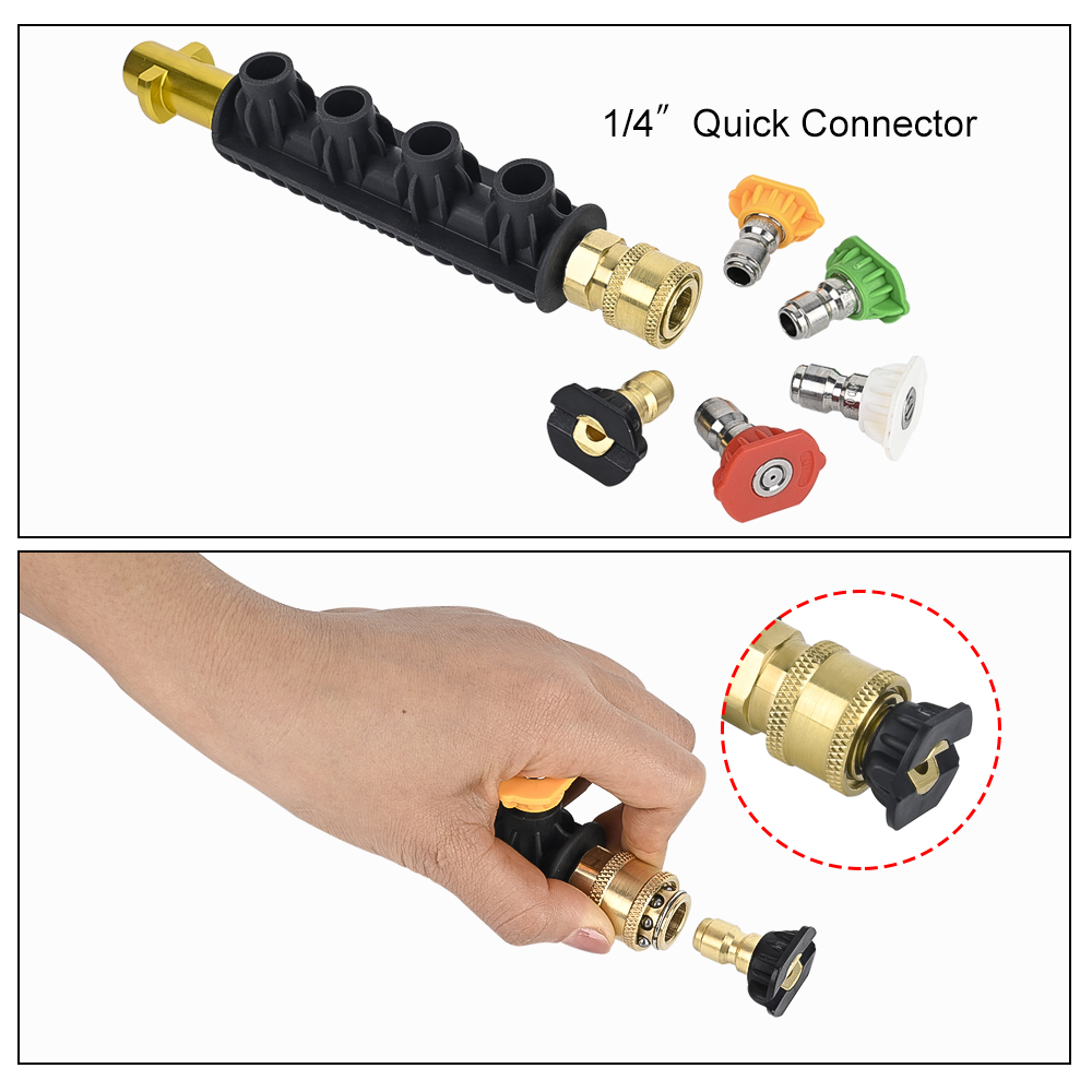 High Pressure Washer Gun Wand  - Vacuum Chamber Kit With Pump 评论和价格
