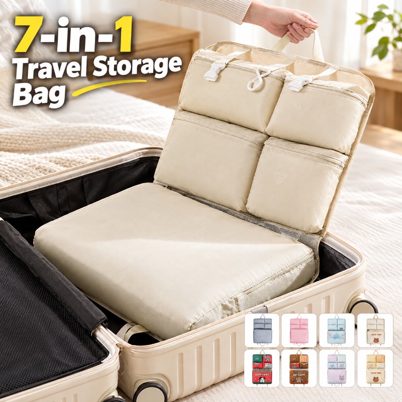 7-in-1 Travel Storage Bag, Por - Packaging 评论和价格